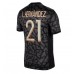Paris Saint-Germain Lucas Hernandez #21 Kopio Kolmas Pelipaita 2023-24 Lyhyet Hihat